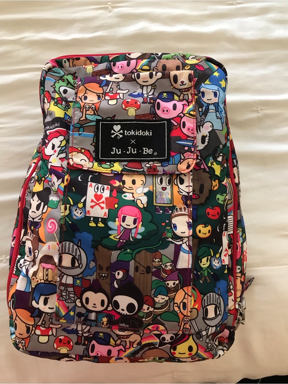 JUJUBE X TOKIDOKI Fairytella Minibe Backpack/Diaper Bag Looks NWOT Or EUC